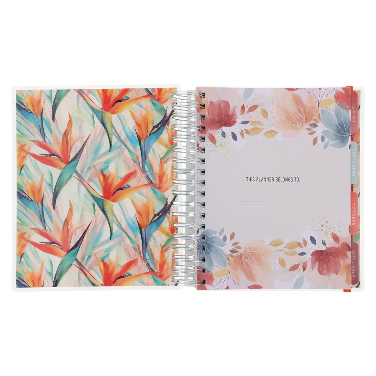 9780638003734_feature2 2026 Diary - 18-Month Planner for Women - Blessed Is the One - Wirebound - Image 4