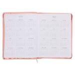 2026 Diary - 18-Month Planner for Women - Walk by Faith Not by Sight - Faux Leather with Zip - Image 3