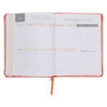 2026 Diary - 18-Month Planner for Women - Walk by Faith Not by Sight - Faux Leather with Zip - Image 6