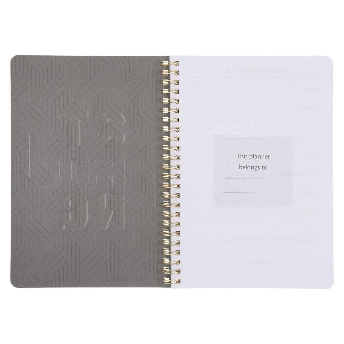 9780638003772_feature2 2026 Diary - Daily Planner - Strong and Courageous - Wirebound - Image 4