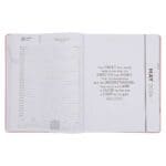 2026 A4 Executive Diary - Daily Planner - God Is Our Refuge and Strength - Faux Leather - Image 4