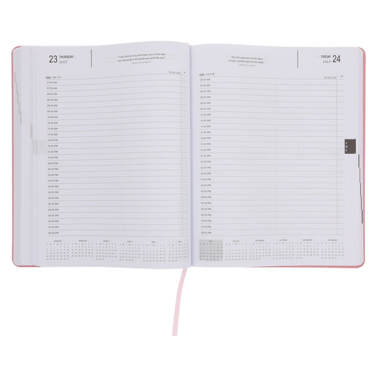 9780638003802_feature5 2026 A4 Executive Diary - Daily Planner - God Is Our Refuge and Strength - Faux Leather - Image 6