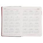2026 Diary - Chronos Daily Planner - Grey Imitation Leather - Image 4