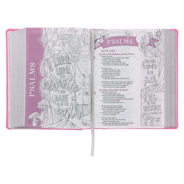 ESV Pink Glitter Hardcover My Creative Bible for Girls - Image 4