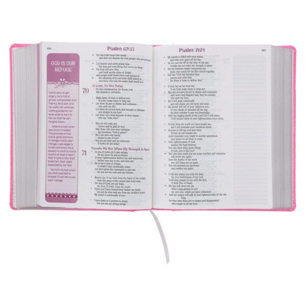 ESV Pink Glitter Hardcover My Creative Bible for Girls - Image 5