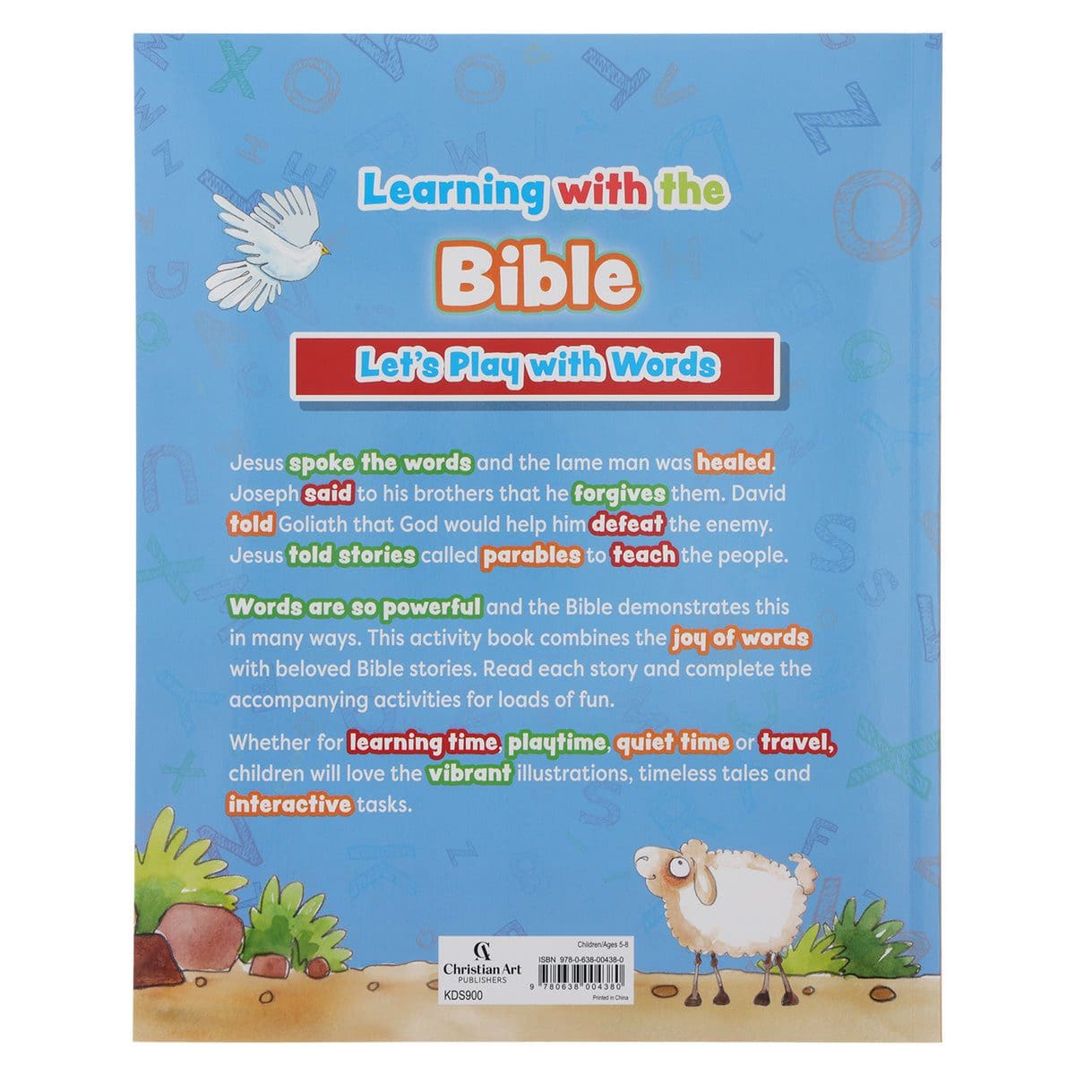 9780638004380_back Learning with the Bible: Let’s Play with Words Book 2 (Paperback) - Image 1