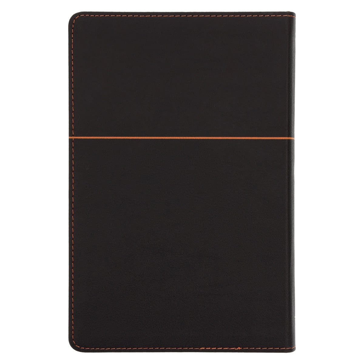 9780638009606_back NLV Donkerbruin en Oranje Kunsleer Standaard Bybel Met Duimgrepe - Image 6