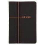 NLV Donkerbruin en Oranje Kunsleer Standaard Bybel Met Duimgrepe - Image 5