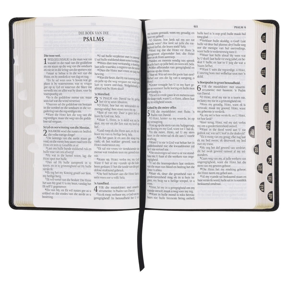9780638009910_feature3 Afrikaans 1933/1953 Vertaling Swart Kunsleer Bybel - Image 6