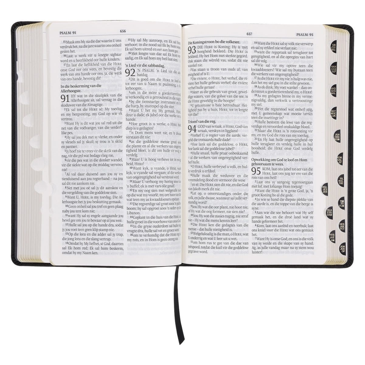 9780638009910_feature4 Afrikaans 1933/1953 Vertaling Swart Kunsleer Bybel - Image 7