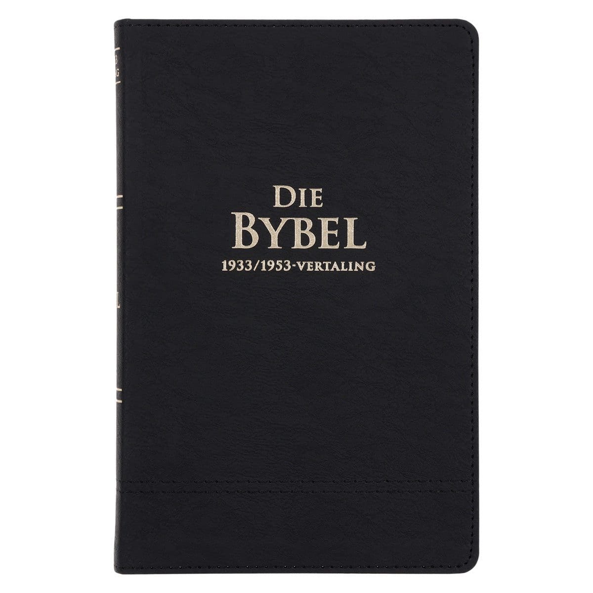9780638009910_front Afrikaans 1933/1953 Vertaling Swart Kunsleer Bybel - Image 2
