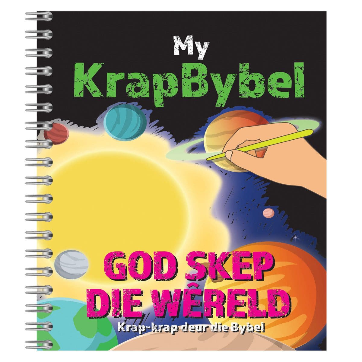 9780638009941_front My KrapBybel: God Skep die Wêreld (Ringbind) - Image 1