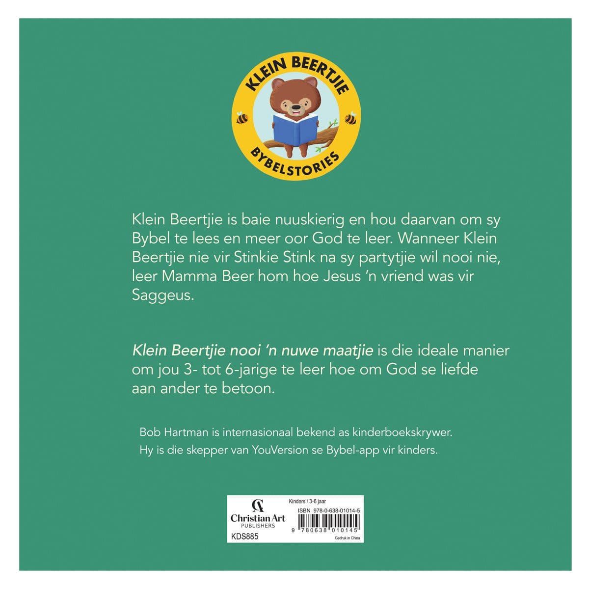 9780638010145_back Klein Beertjie Nooi ’n Nuwe Maatjie (Sagteband) - Image 8