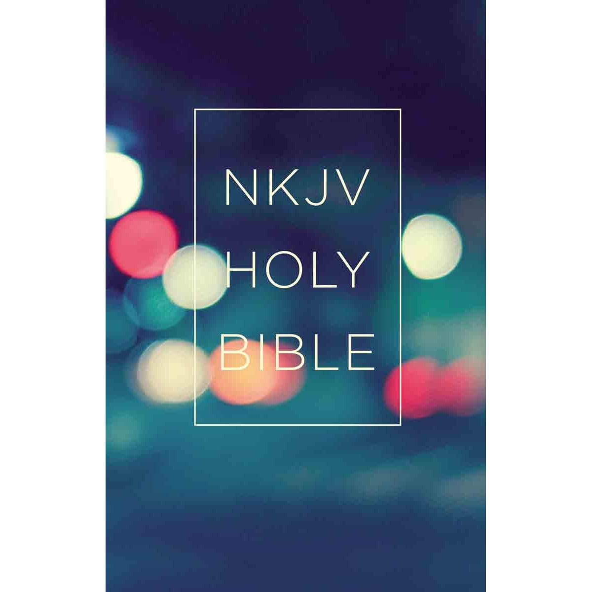9780718097325_front NKJV Value Outreach Bible Urban Scenic (Paperback) - Image 1