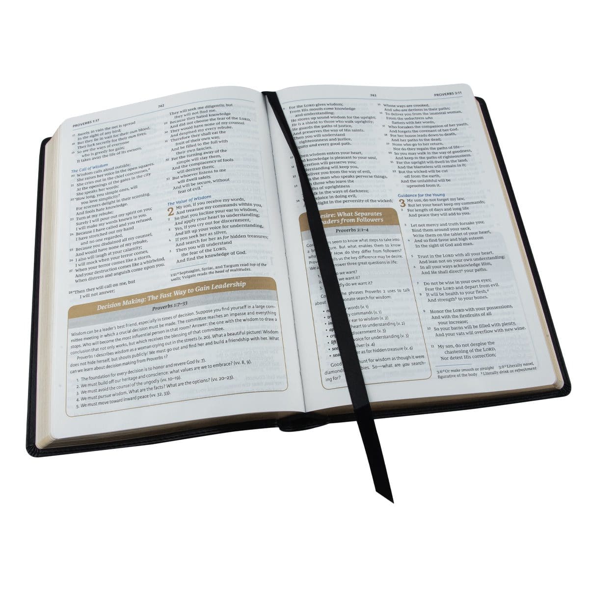 9780785218623_feature3 NKJV Maxwell Leadership Bible 3rd Edition Black (Comfort Print)(Imitation Leather) - Image 11