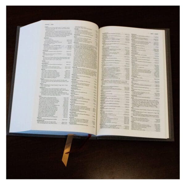 NET Bible Single Column Ref Cloth Over Board Gray (Comfort Print)(Hardcover) - Image 11