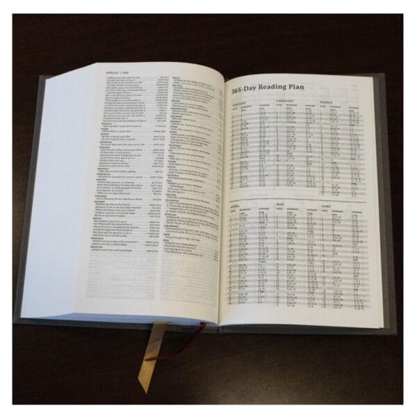 NET Bible Single Column Ref Cloth Over Board Gray (Comfort Print)(Hardcover) - Image 12