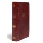 CSB Personal Size Reference Bible Large Print Burgundy (Imitation Leather) - Image 9