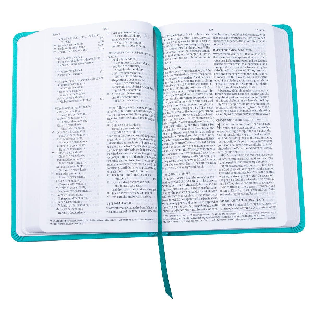 9781087767734_feature4 CSB Thinline Bible Value Edition Teal (Imitation Leather) - Image 13