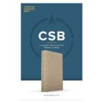 CSB Personal Size Reference Bible Large Print Gold (Imitation Leather) - Image 5