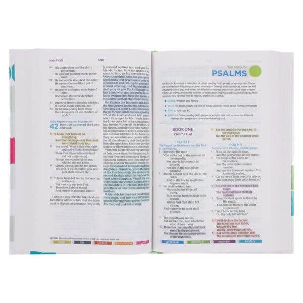 NKJV Hardcover Color Code Bible for Kids Comfort Print - Image 5