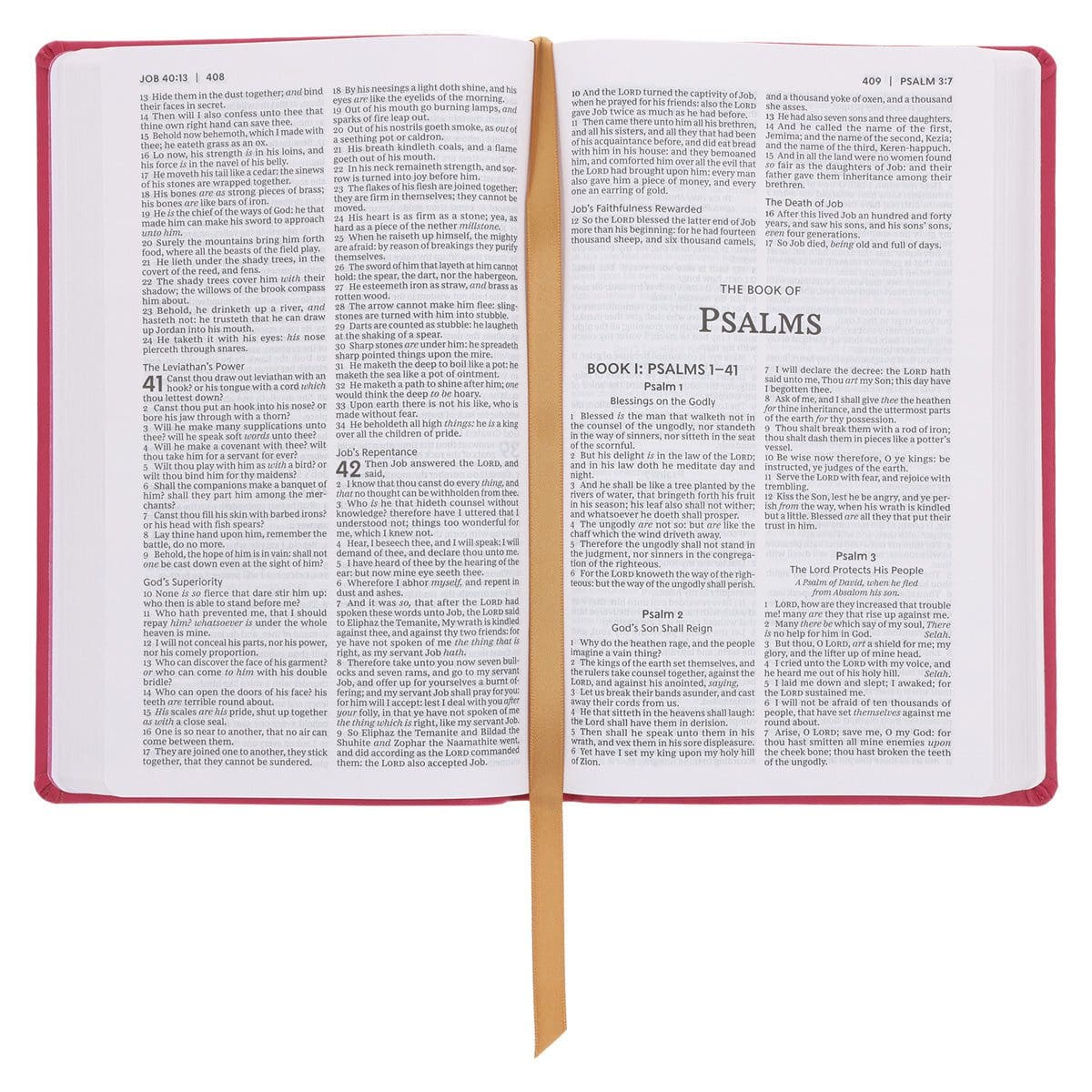 9781400338290_feature2 KJV Pink Imitation Leather Value Ultra Thinline Bible Comfort Print - Image 10