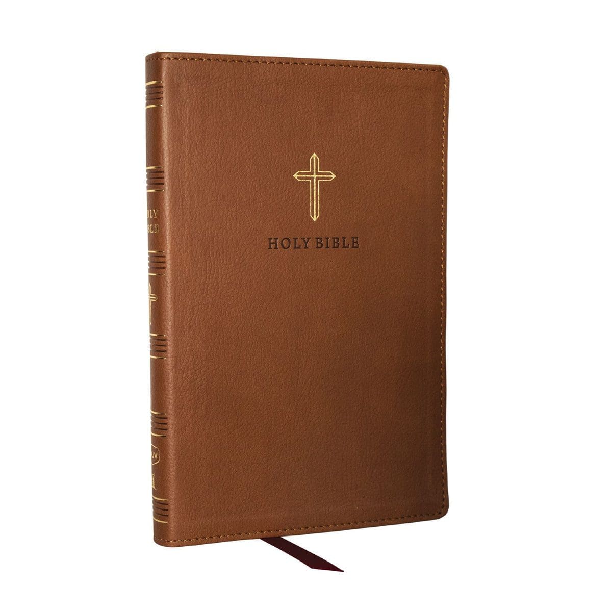 9781400338412_front NKJV Brown Imitation Leather Ultra Thinline Bible Comfort Print - Image 5
