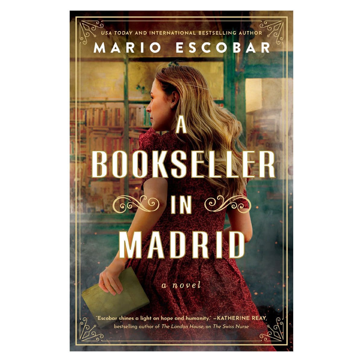 9781400347445_front_2c3dd625-a4dc-4c56-8b54-aae1439de08f A Bookseller in Madrid: A Novel (Paperback) - Image 2