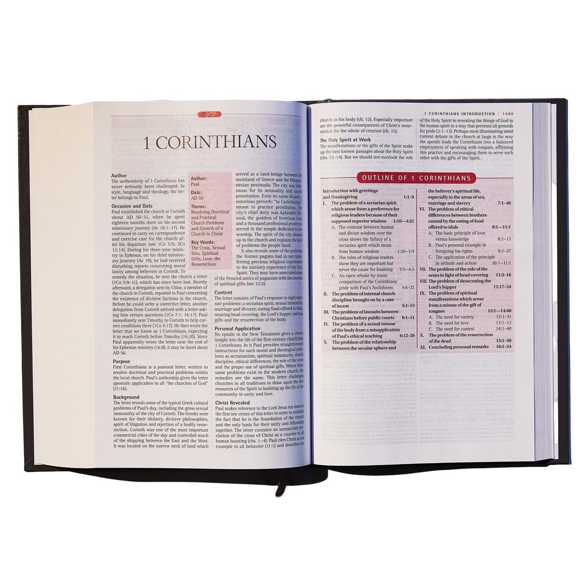9781401678210_feature1 NIV New Spirit Filled Life Bible (Hardcover) - Image 9