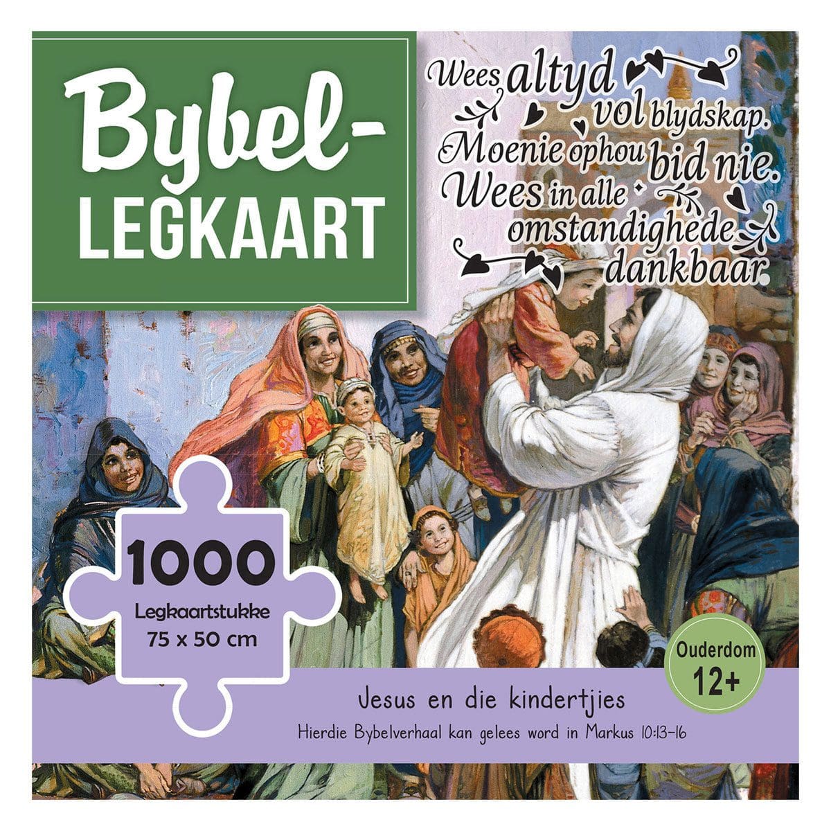 9781415342237_front Jesus En Die Kindertjies (1000 Pieces)(Cardboard Puzzle) - Image 13