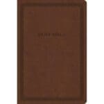 CSB Brown Imitation Leather Thinline Value Edition Bible Large Print - Image 7