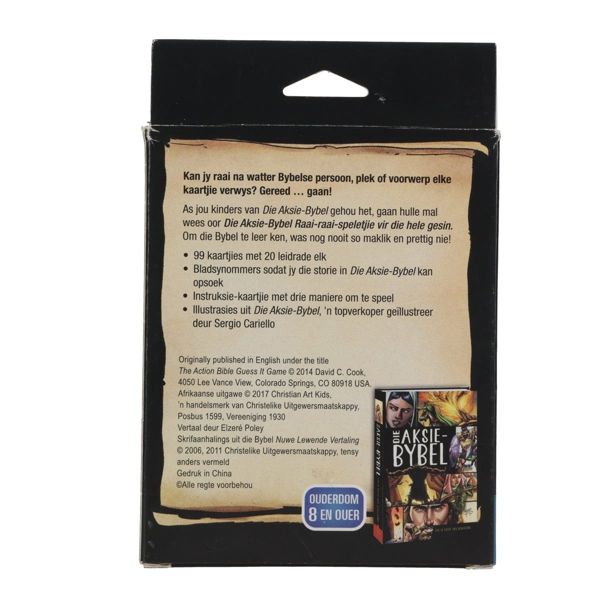 9781431618507_back Die Aksie-Bybel Raai-Raai-Speletjie Vir Die Hele Gesin (Boksstel) - Image 25