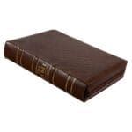 NLV Neutbruin Kunsleer Bybel Grootdruk Met Ritssluiter & Duimgrepe - Image 22