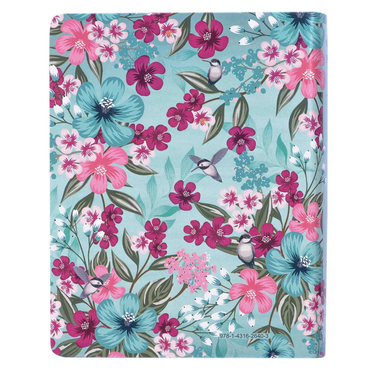 9781431626403_back NLV Turkoois Met Pienk Blomme Kunsleer My Kreatiewe Joernaal-Bybel - Image 27