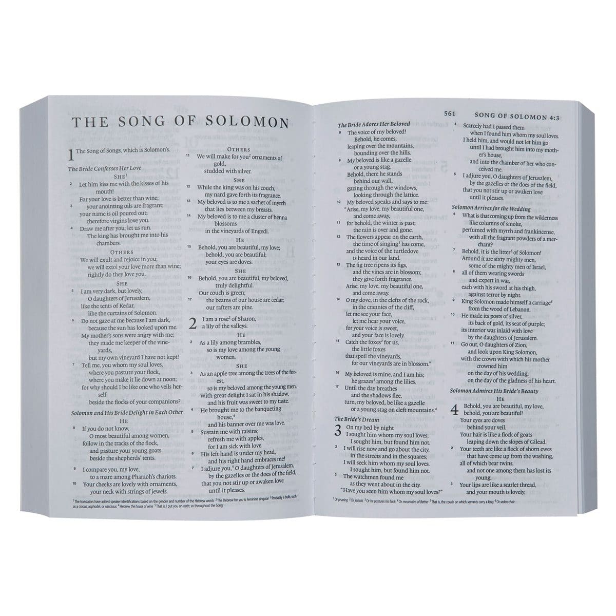 9781432105501_feature3 ESV Compact Bible Poppies Paperback - Image 5