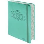 KJV Aquamarine Faux Leather Hardcover My Creative Bible - Image 10