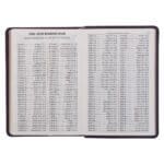 KJV Purple Faux Leather Compact Bible Large Print Red Letter - Image 35