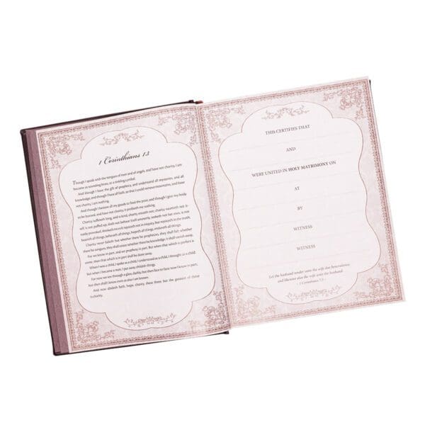 KJV Brown Faux Leather Family Bible - Image 34