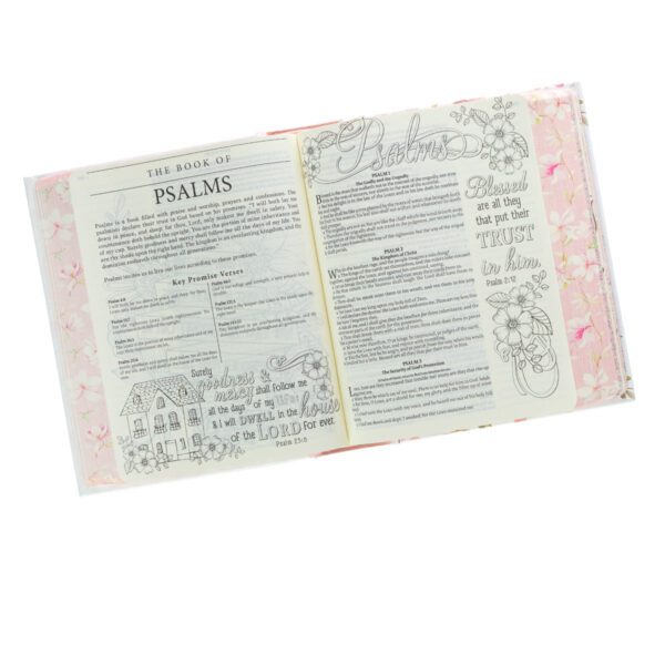 KJV Flower Garland Hardcover My Promise Bible - Image 31