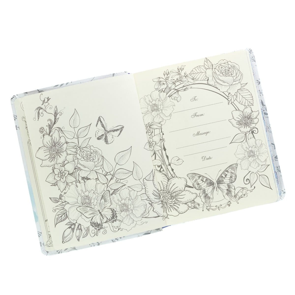 9781432125165_feature2 KJV Butterflies Flexcover Faux Leather My Promise Bible - Image 32