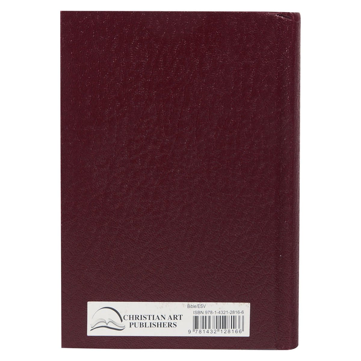 9781432128166_back ESV Compact Bible Burgundy Hardcover - Image 2