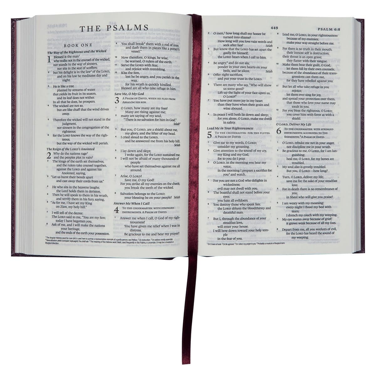 9781432128166_feature4 ESV Compact Bible Burgundy Hardcover - Image 5