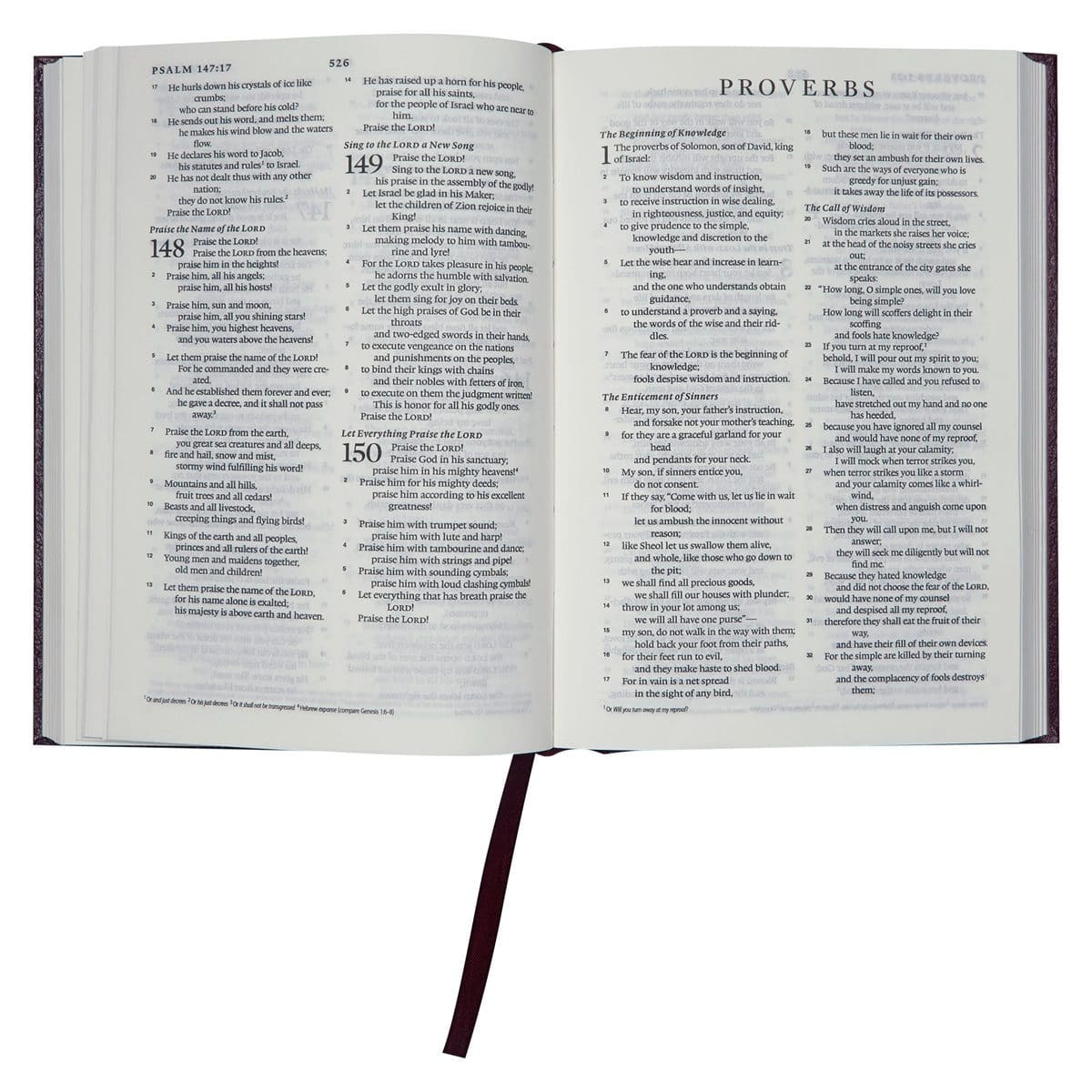 9781432128166_feature5 ESV Compact Bible Burgundy Hardcover - Image 6