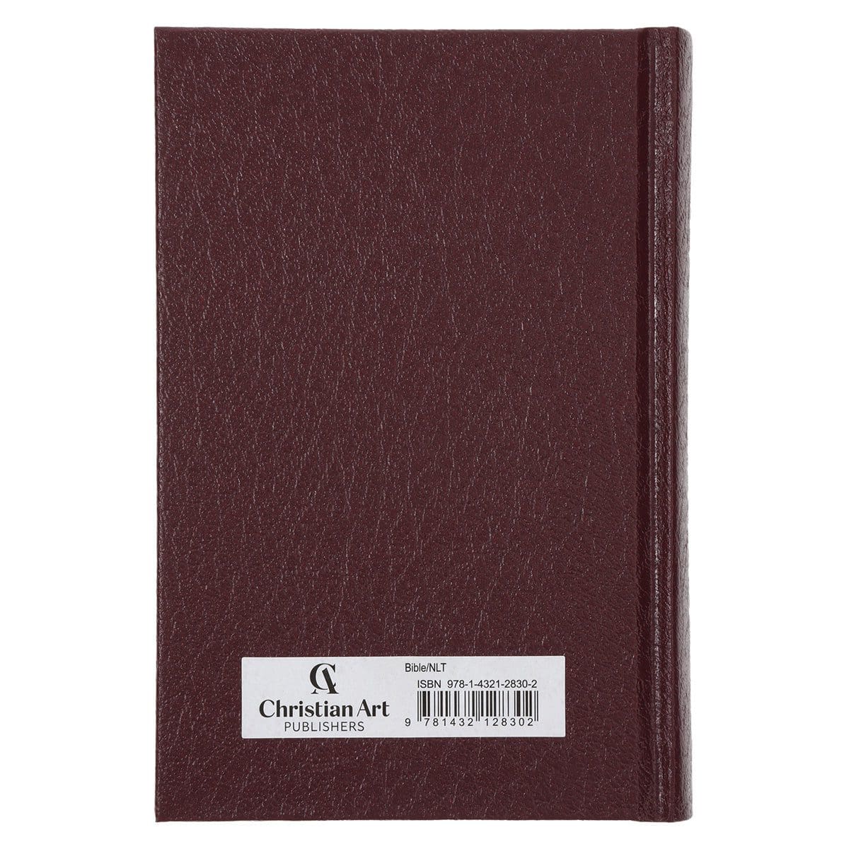 9781432128302_back NLT Compact Bible Burgundy Hardcover - Image 2