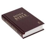 NLT Compact Bible Burgundy Hardcover - Image 3