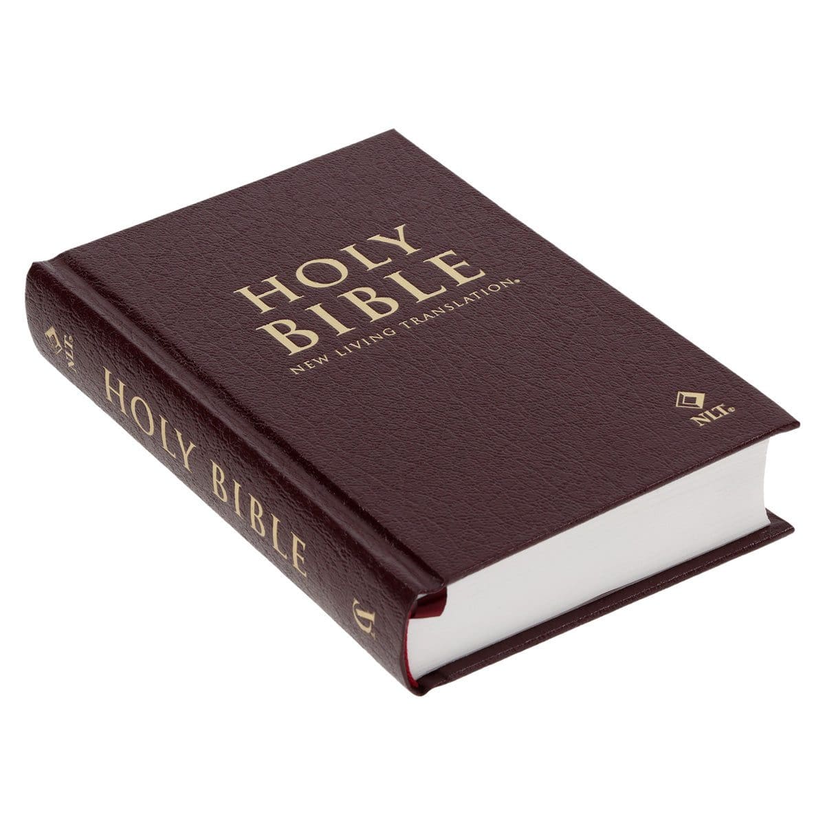 9781432128302_feature1 NLT Compact Bible Burgundy Hardcover - Image 3