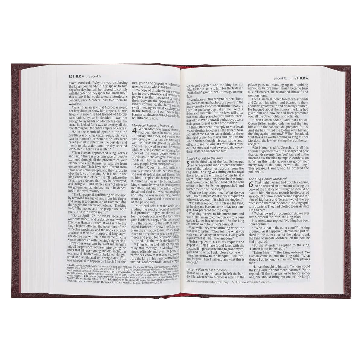 9781432128302_feature3 NLT Compact Bible Burgundy Hardcover - Image 4