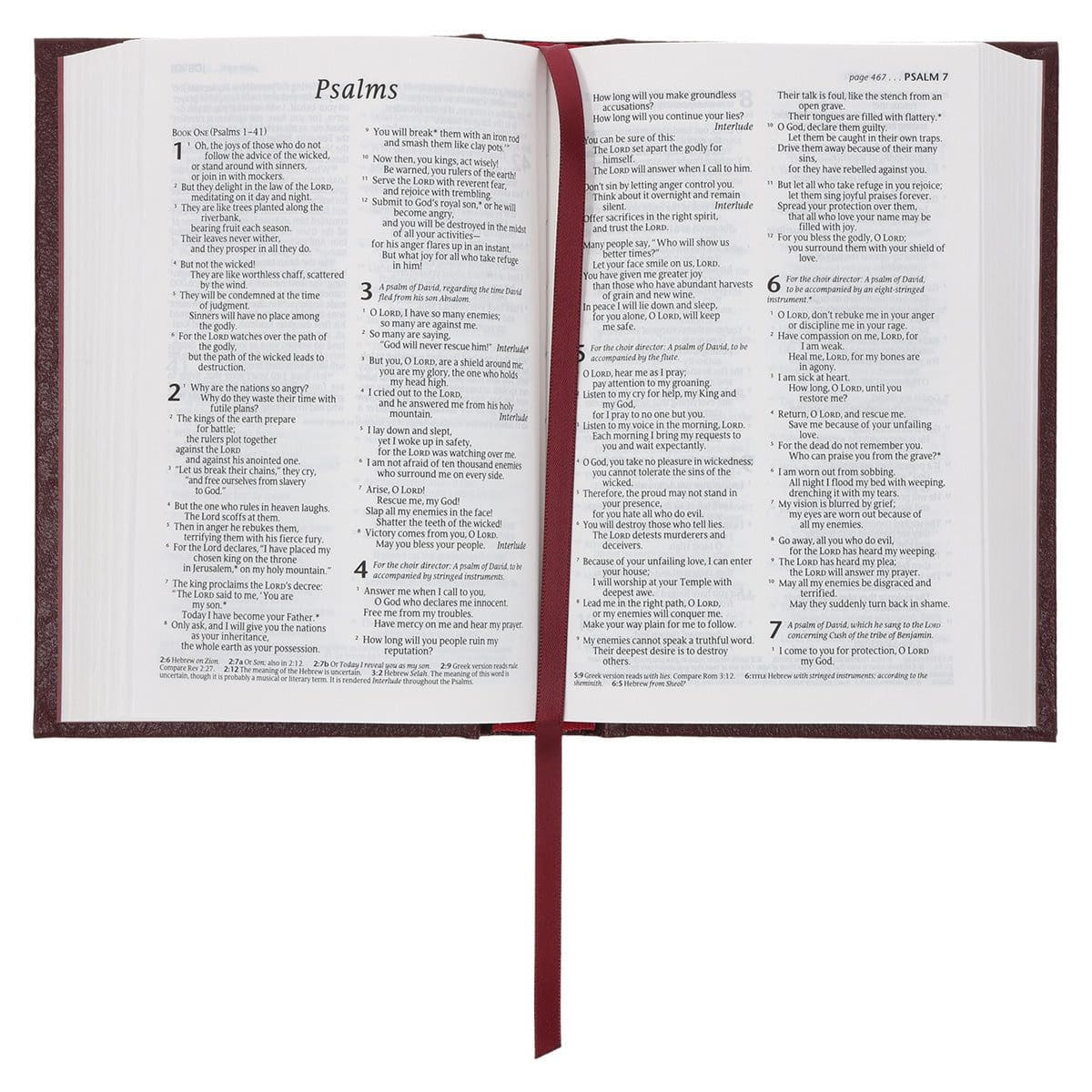 9781432128302_feature4 NLT Compact Bible Burgundy Hardcover - Image 5