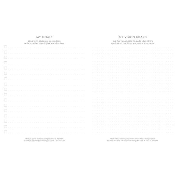 Baxter Undated Planner A4 Grey (Durable Synthetic Fibre Flexcover) - Image 21