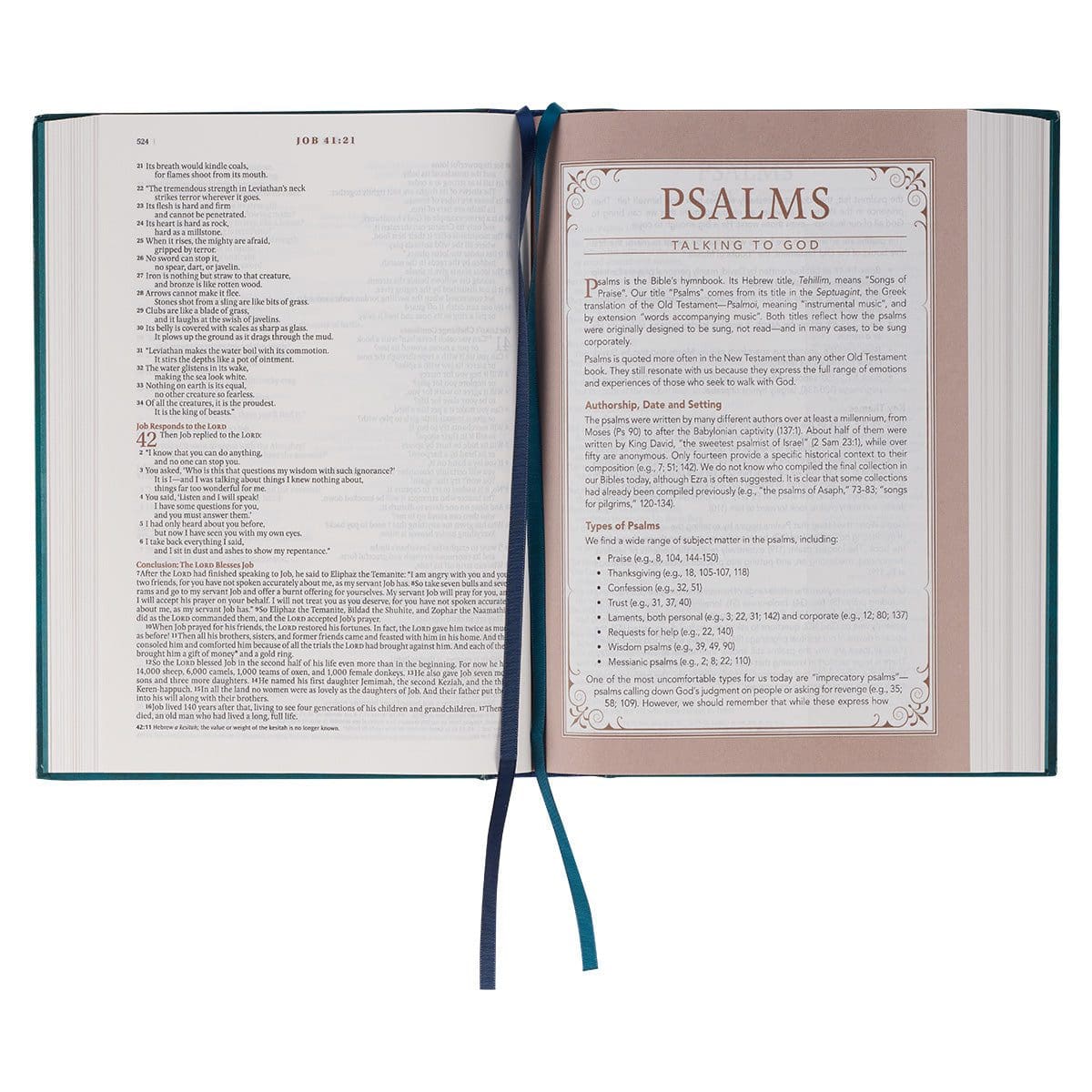 9781432134679_feature5 NLT The Spiritual Growth Bible Teal Hardcover - Image 34
